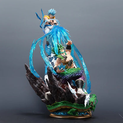 Dragon Ball Anime Figure: Broly Vs. Gogeta