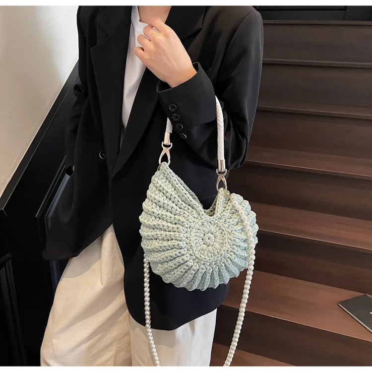 Crochet Conch Bag
