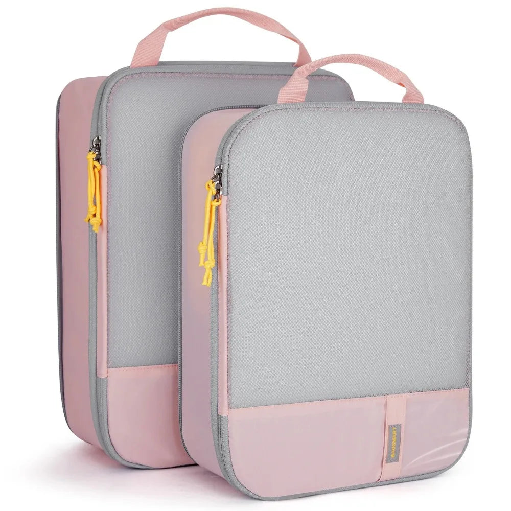 Premium Compression Packing Cubes & Travel Companion Bag