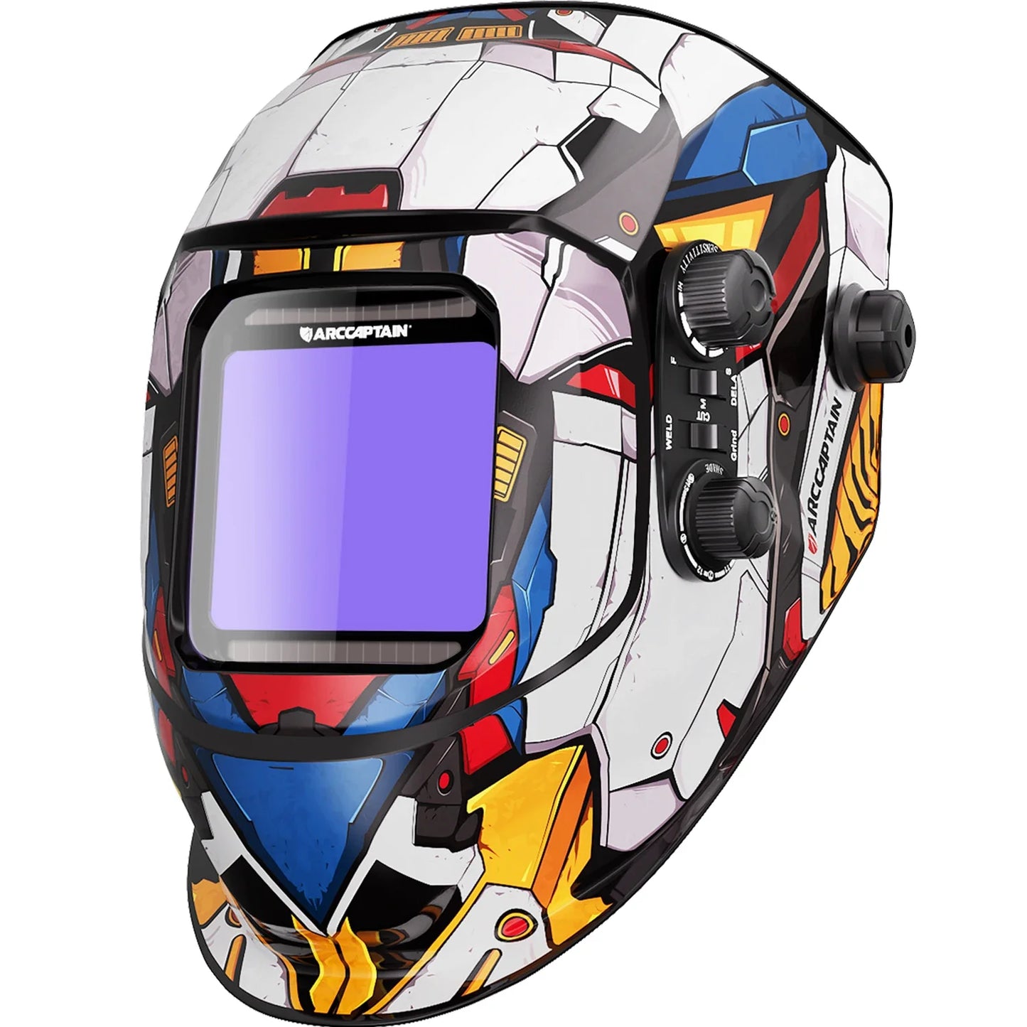 Welding Helmet: Large View True Color Auto Darkening