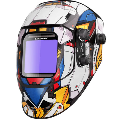 Welding Helmet: Large View True Color Auto Darkening