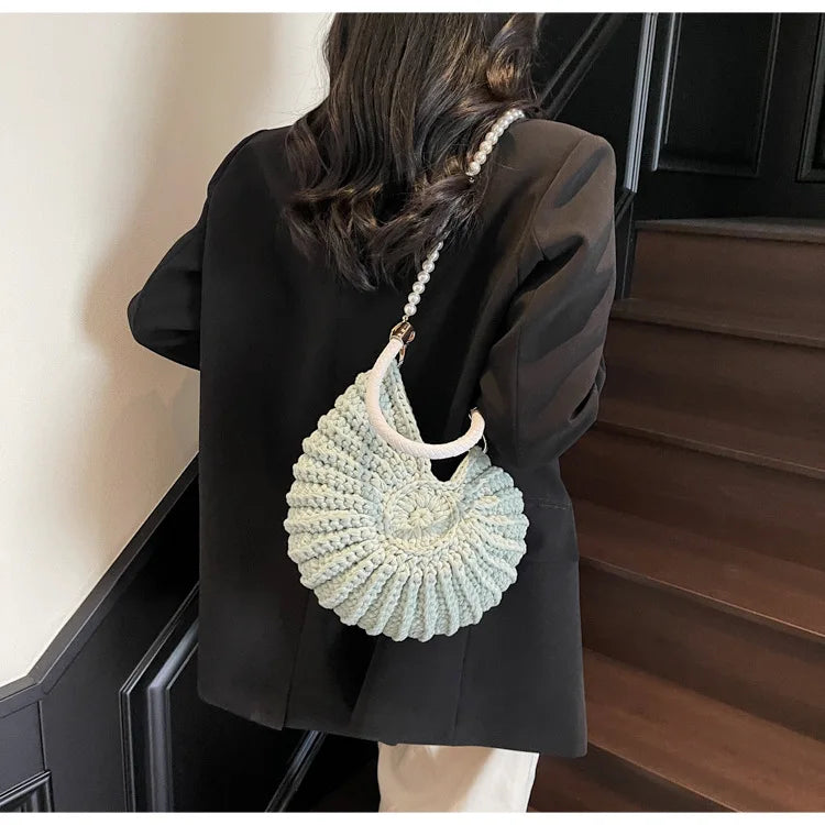 Crochet Conch Bag