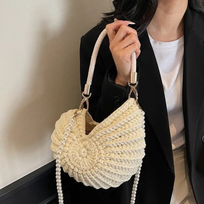 Crochet Conch Bag