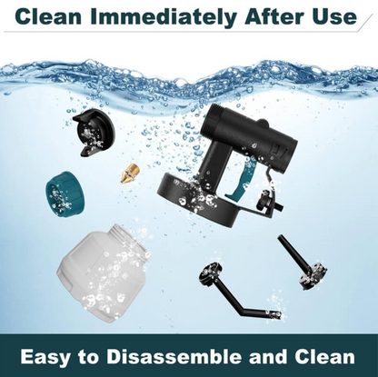 High-pressure Cordless Paint Sprayer with 2 Batteries
