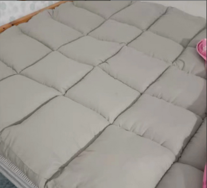 Extra Thick Quilted Mattress Topper – Luxuriously Soft Cooling Pad with Diamond Pattern, Fits 8-21" Mattresses, Perfect for Bedroom Comfort