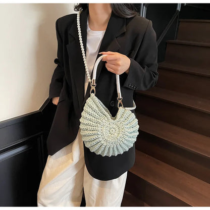 Crochet Conch Bag