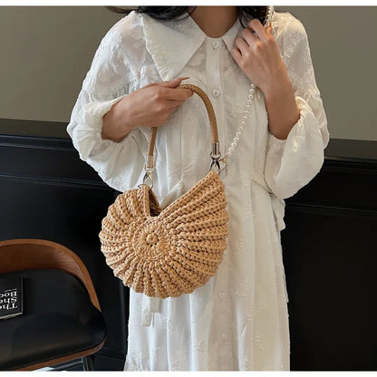 Crochet Conch Bag