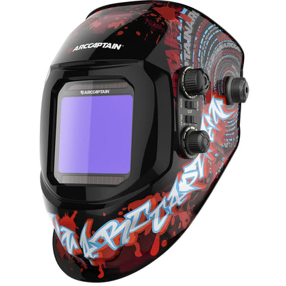 Welding Helmet: Large View True Color Auto Darkening