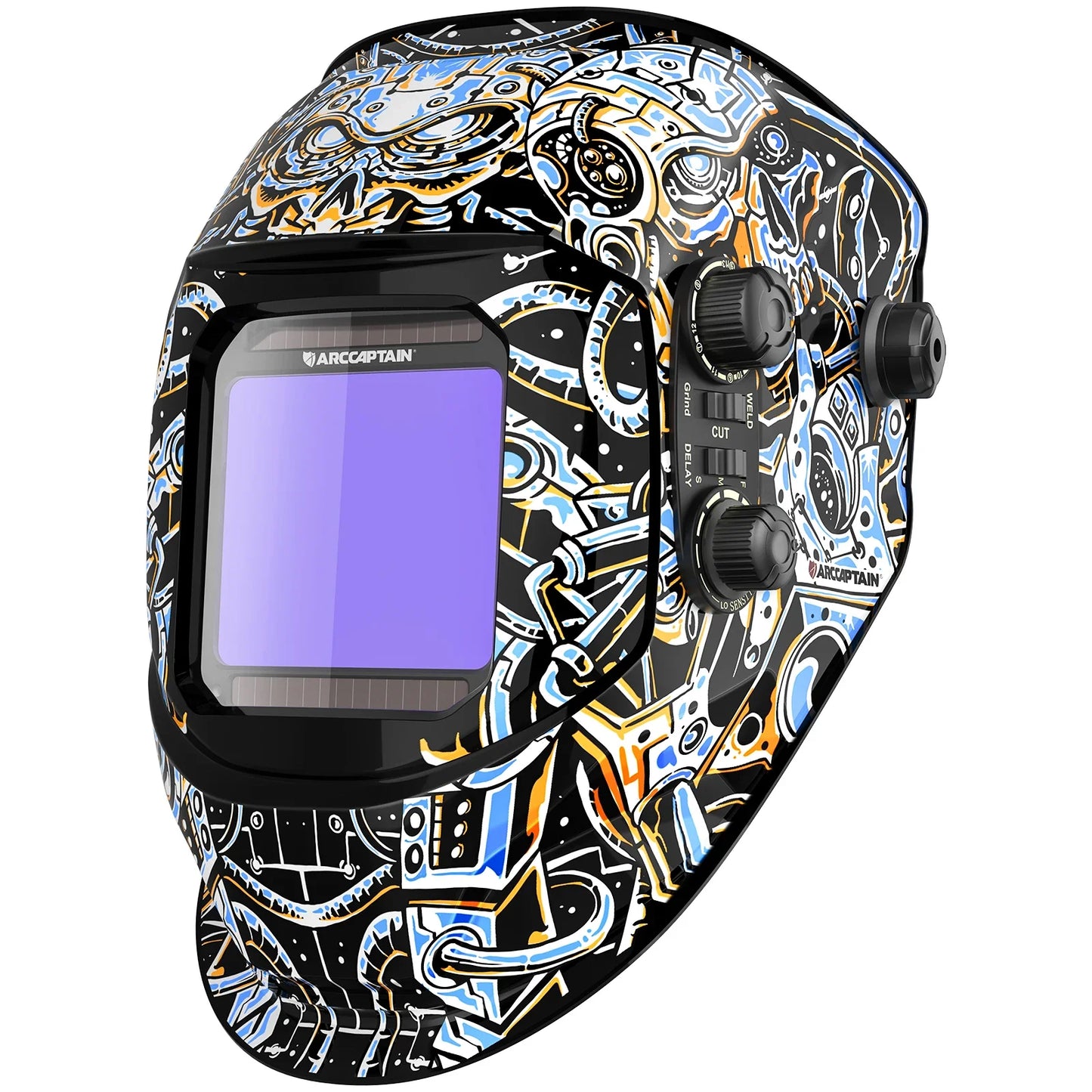 Welding Helmet: Large View True Color Auto Darkening