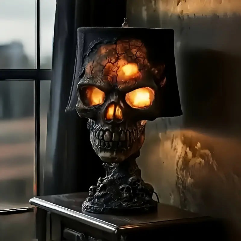 Molten Skull Lava Lamp