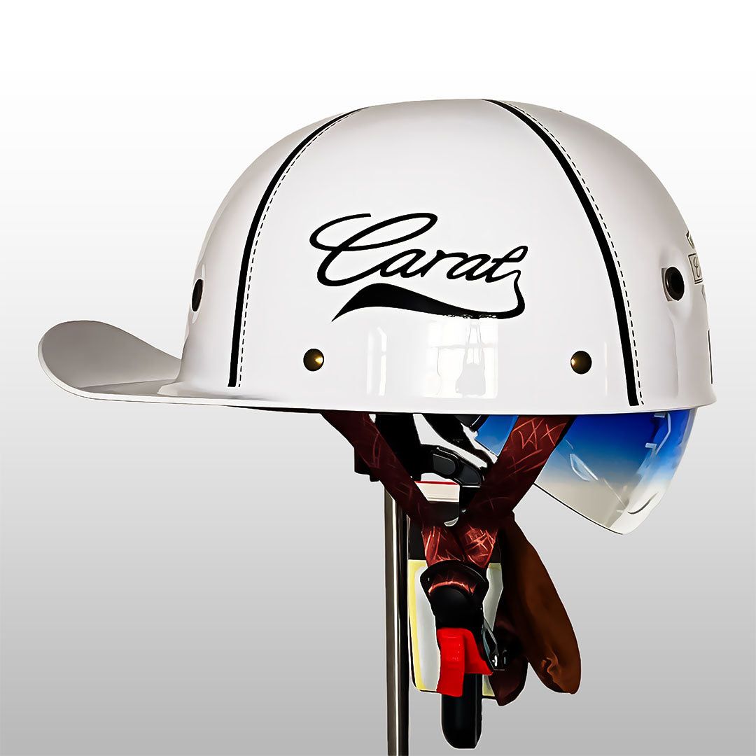 Stylish DOT & ECE Certified Motorcycle Helmet with Lightweight ABS Shell