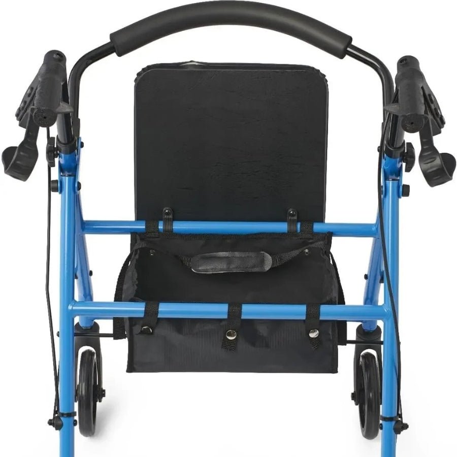 Walkerly - Folding Walker with Seat & Wheels