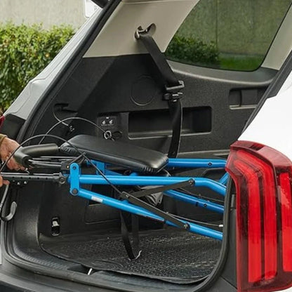 Walkerly - Folding Walker with Seat & Wheels