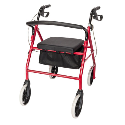 Walkerly - Folding Walker with Seat & Wheels