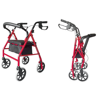 Walkerly - Folding Walker with Seat & Wheels