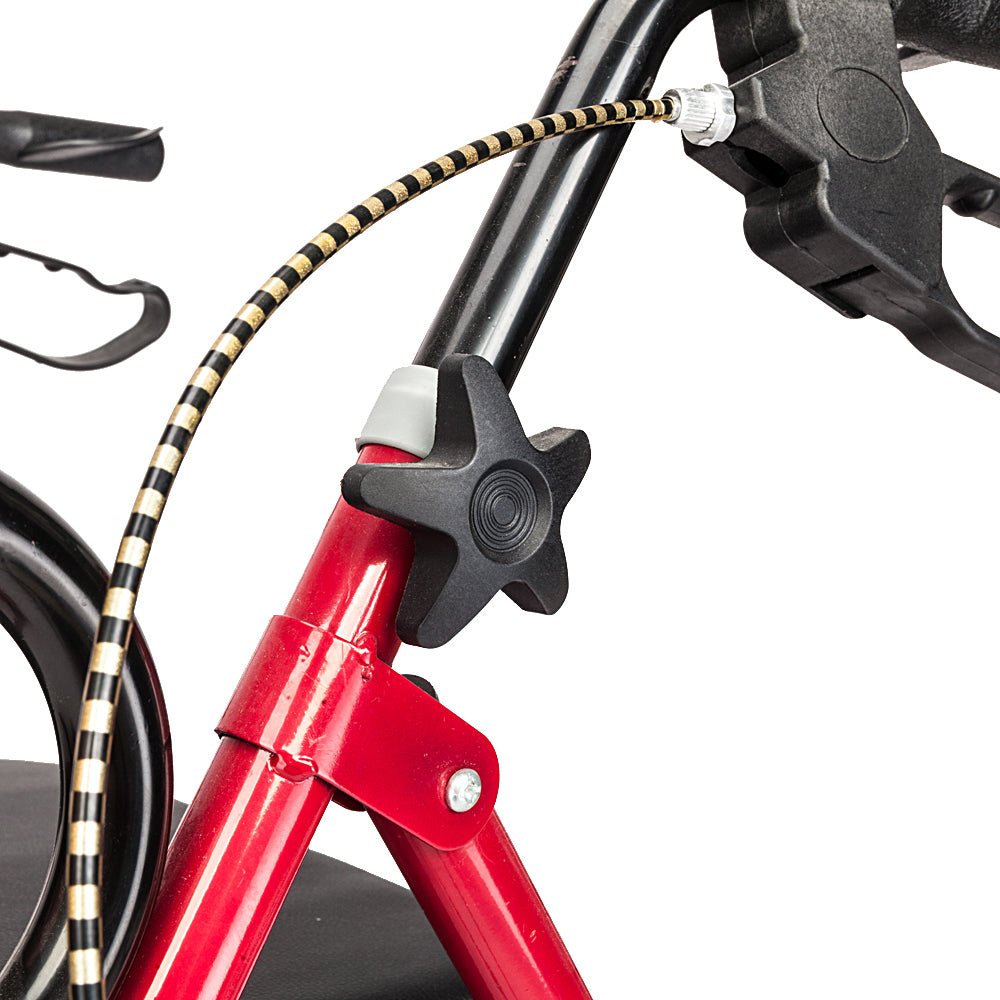 Walkerly - Folding Walker with Seat & Wheels