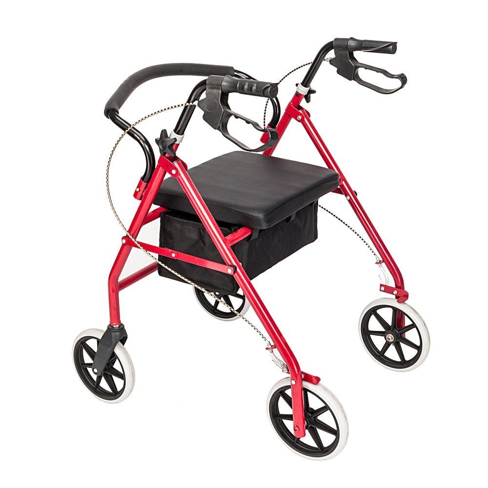 Walkerly - Folding Walker with Seat & Wheels