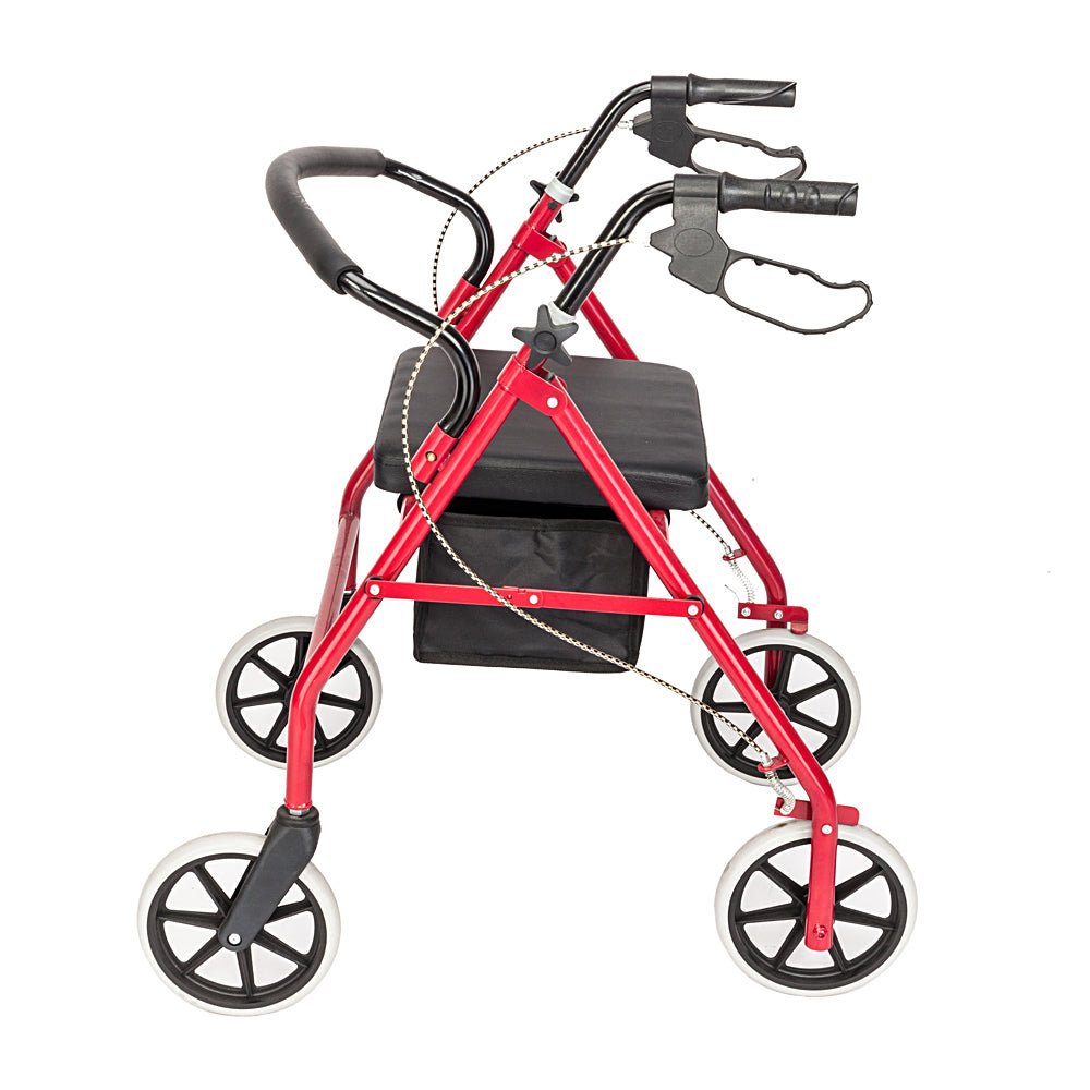 Walkerly - Folding Walker with Seat & Wheels