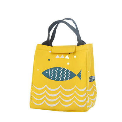 Thermal Insulated Lunch Bag - Large Capacity for Kids & Adults