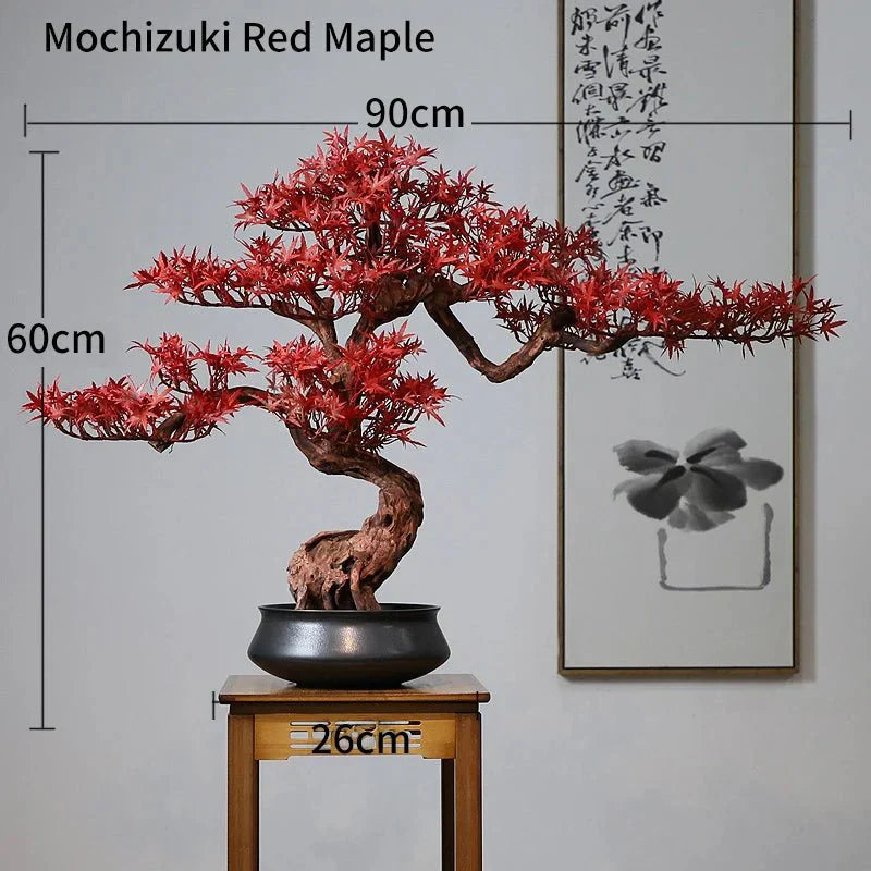Artificial Bonsai Tree: Immortal Welcoming Pine for Home & Living Decor