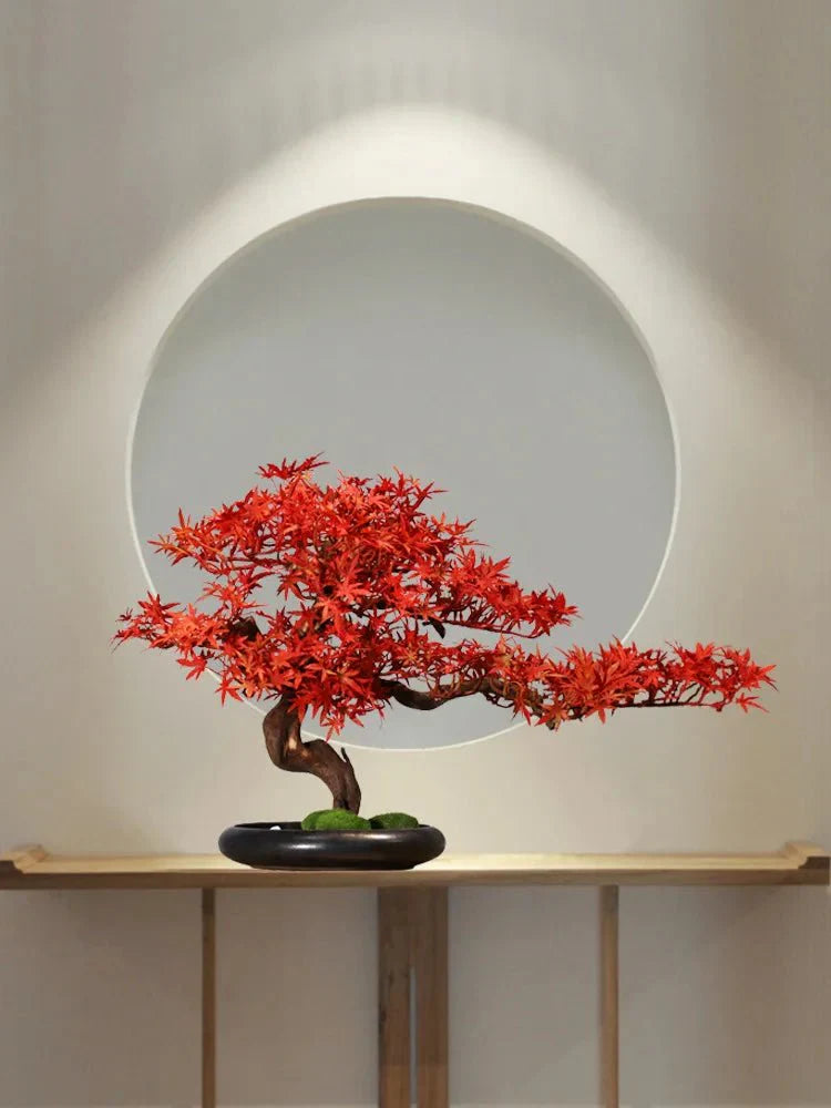Artificial Bonsai Tree: Immortal Welcoming Pine for Home & Living Decor