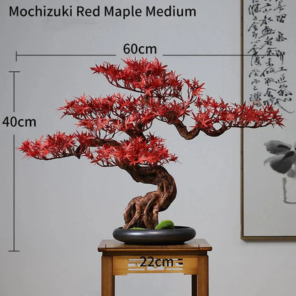 Artificial Bonsai Tree: Immortal Welcoming Pine for Home & Living Decor