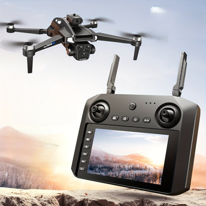 HD 5G Triple Camera Drone – Long-Range Flying Obstacle-Avoidance UAV for Aerial Photos, Videos, & Fun Exploration