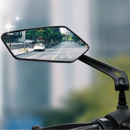 Bike Rearview Mirror Reflector Adjustable Rotatable Handlebar Mirror