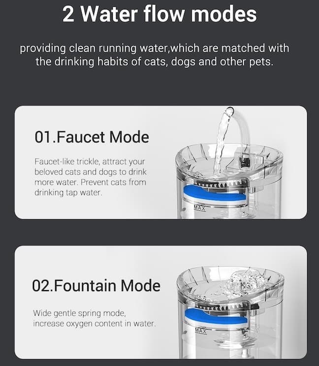 Automatic Cat Drinking Water Fountain Large Size: Original Fountain