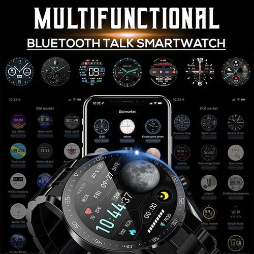 Health Smartwatch – Heart Rate, Blood-Oxygen & Wellness Tracker with Bluetooth Calls