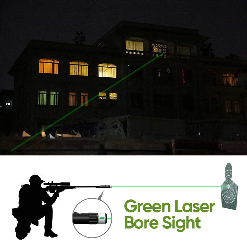 Adjustable Laser Bore Sighter Kit, Portable Laser Scope Collimator
