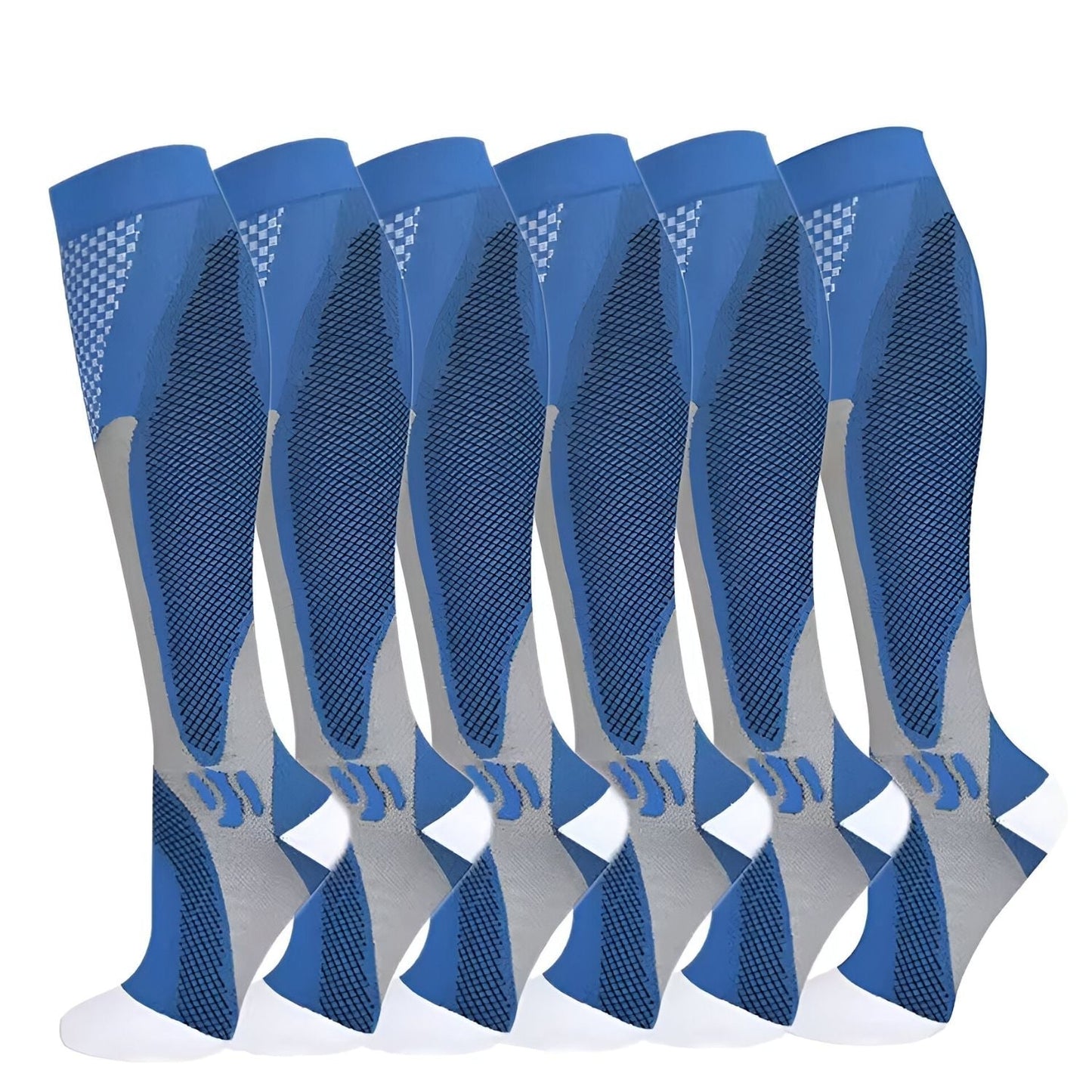 FlexFit 6 Pairs Compression Socks