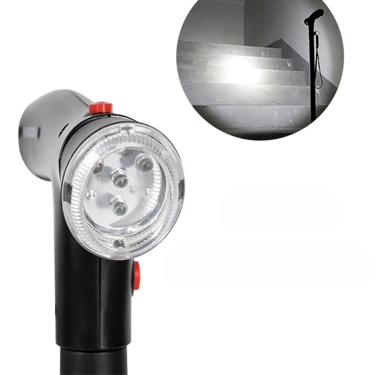 GlowStride – Foldable LED Walking Cane