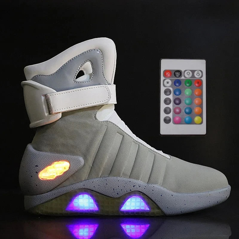 GlowStrides USB Rechargeable LED Boot Sneaker Shoes