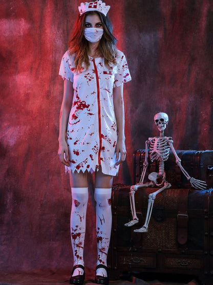 Women's Halloween Costume | Bloody Nurse