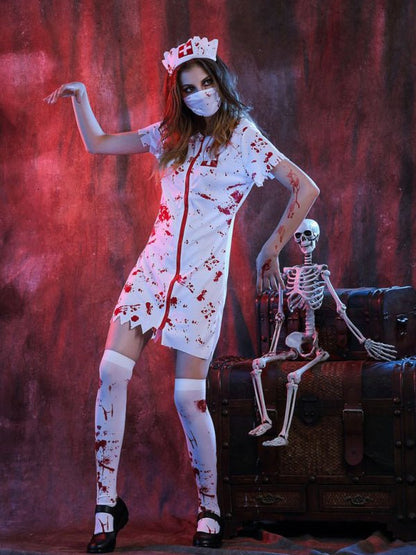 Women's Halloween Costume | Bloody Nurse