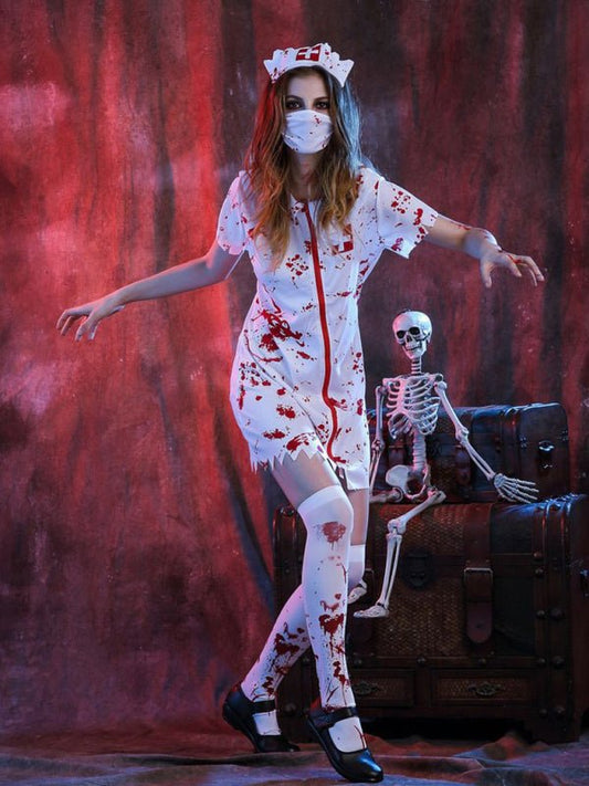 Women's Halloween Costume | Bloody Nurse
