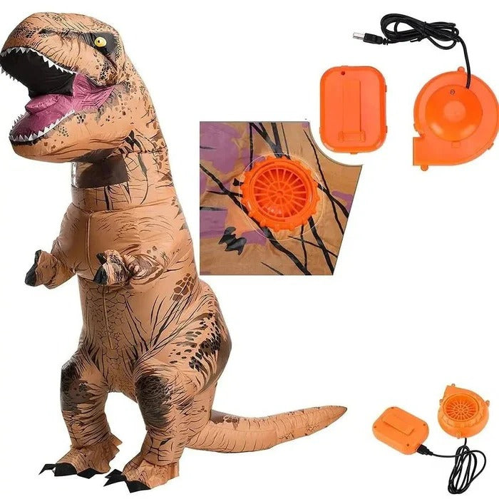 Inflatable Dinosaur Costume – Adult & Kids