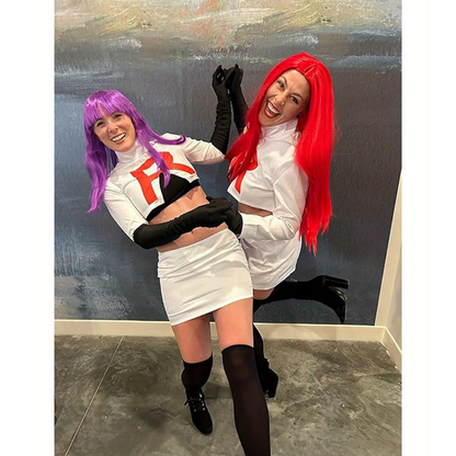 Women’s Long Sleeve Halloween Anime Costume Set | Mini