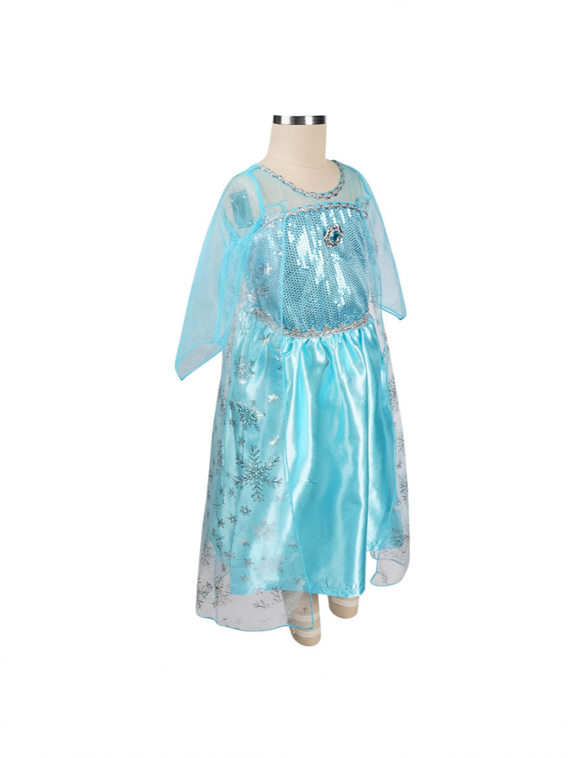Girls Long Sleeve Halloween Princess Costume Dress | Maxi