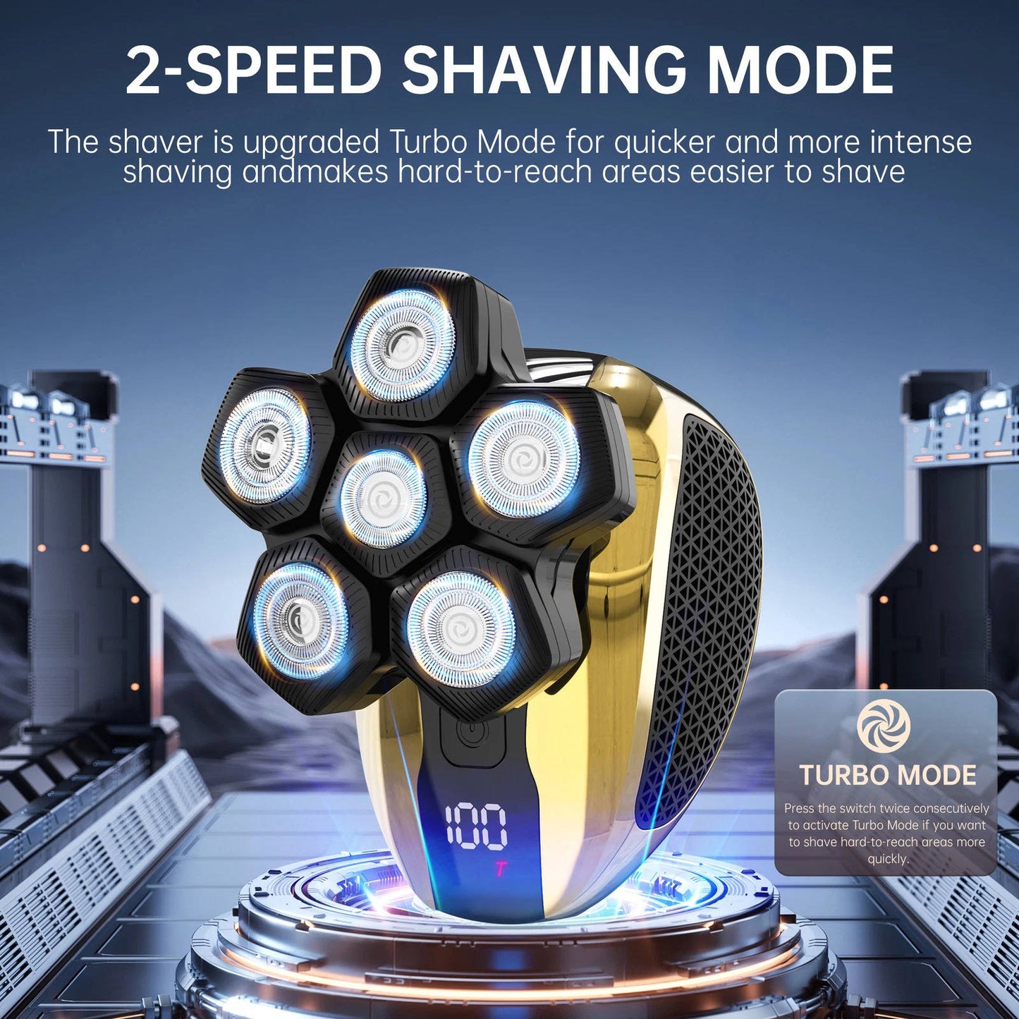 Electric Head Shaver and Bald Skull Razor for Men