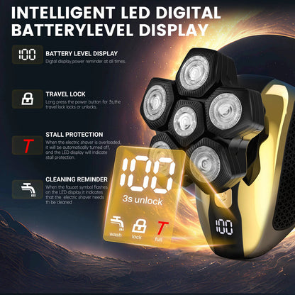 Electric Head Shaver and Bald Skull Razor for Men