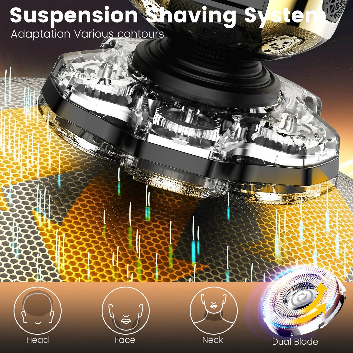 Electric Head Shaver and Bald Skull Razor for Men