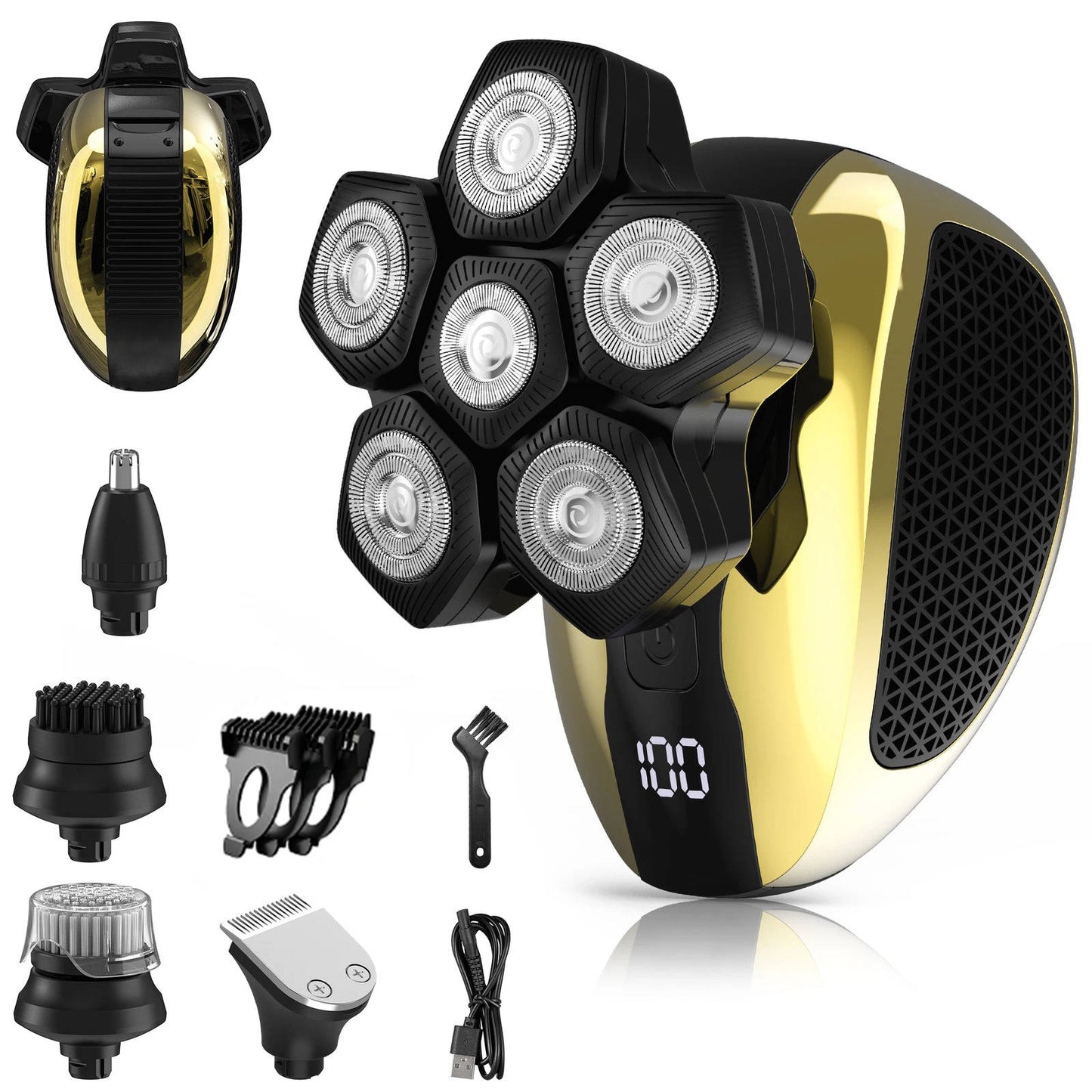 Electric Head Shaver and Bald Skull Razor for Men