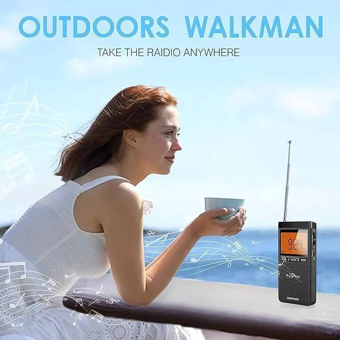 Portable Pocket Radios AM FM
