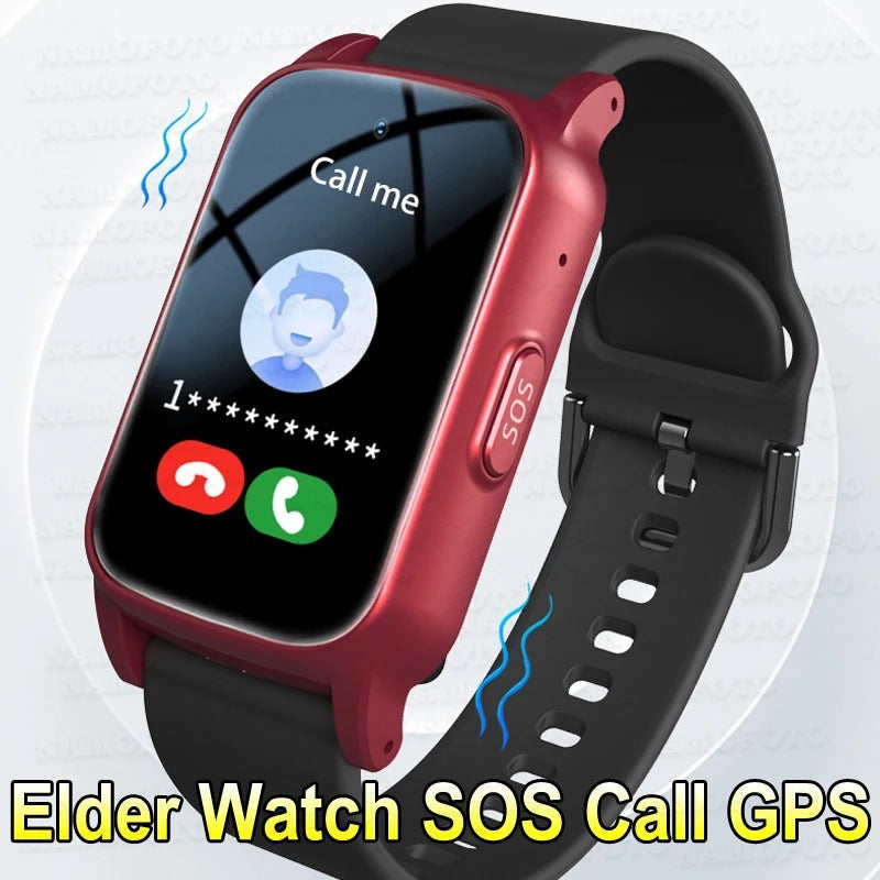 Senior Safety Smartwatch with GPS & SOS