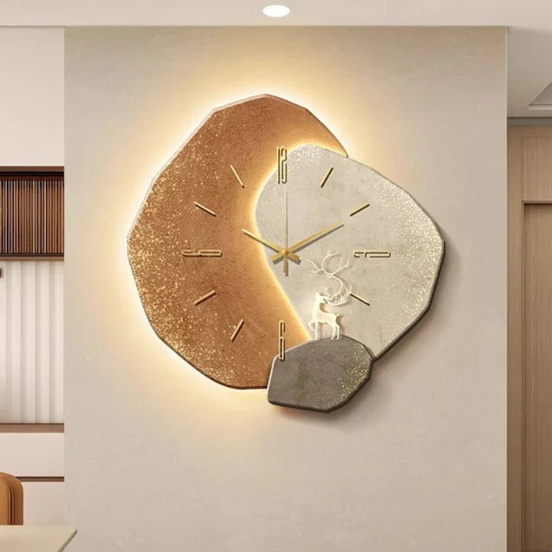 Minimalist Wall Clock in Scandinavian Design - NordiqTime