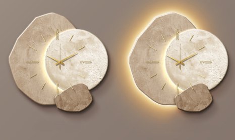 Minimalist Wall Clock in Scandinavian Design - NordiqTime