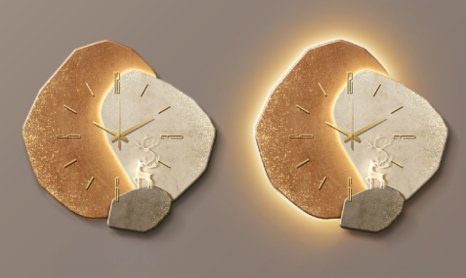 Minimalist Wall Clock in Scandinavian Design - NordiqTime