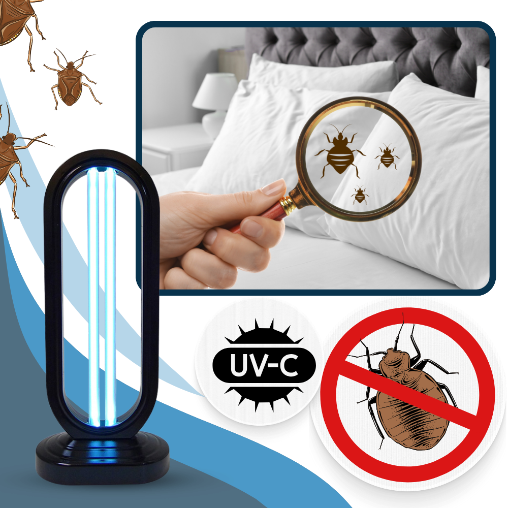 Skorter |-Surface UV Disinfectant Bulb – Strongest Bed Bug Killer for Home & Travel Use